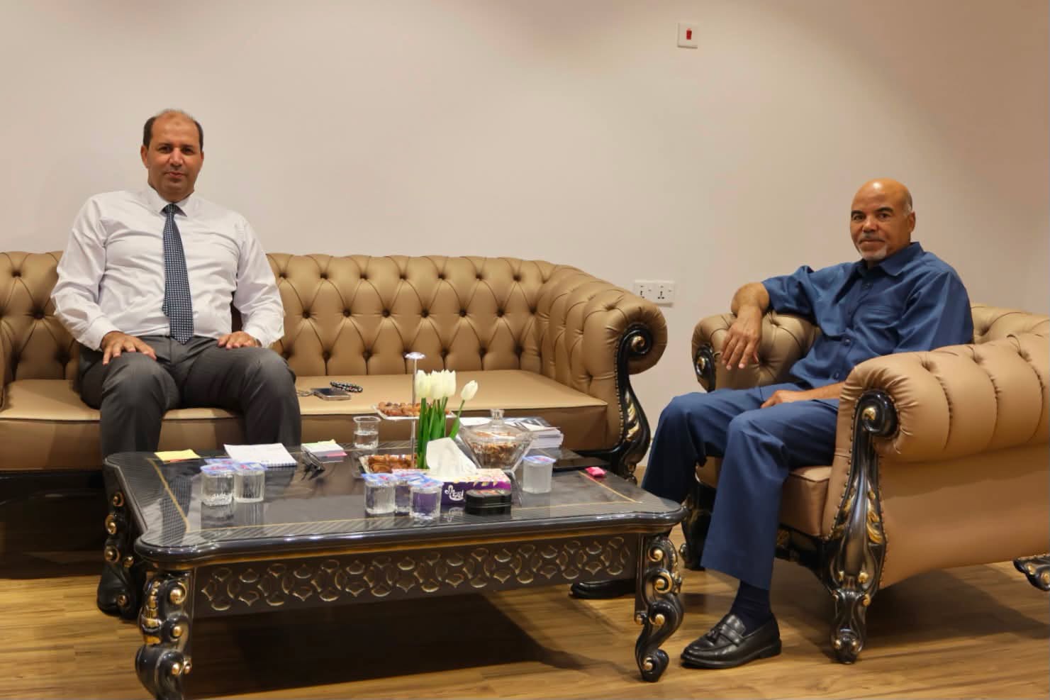 السيد عبدالرحمن لحيرش، نائب رئيس الحكومة الليبية المؤقتة سابقاً.